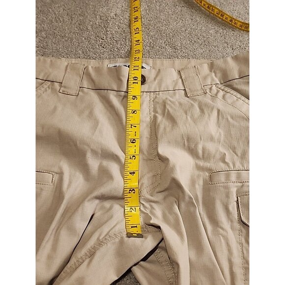 First Tactical Pants Mens 36x34 Tan Cargo Ripstop Cotton Blend Military Logo - Picture 14 of 15